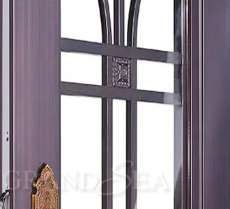 main entrance steel door
