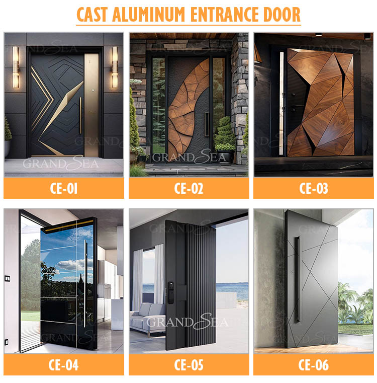 pivot door aluminium frame