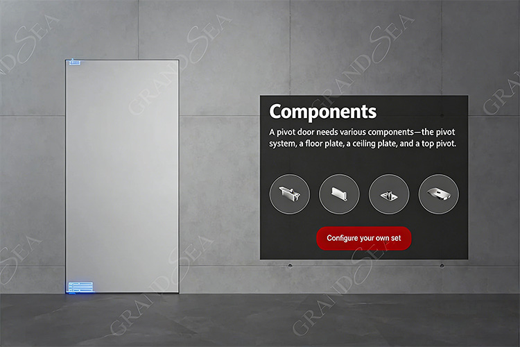 2340 x 1200 pivot door