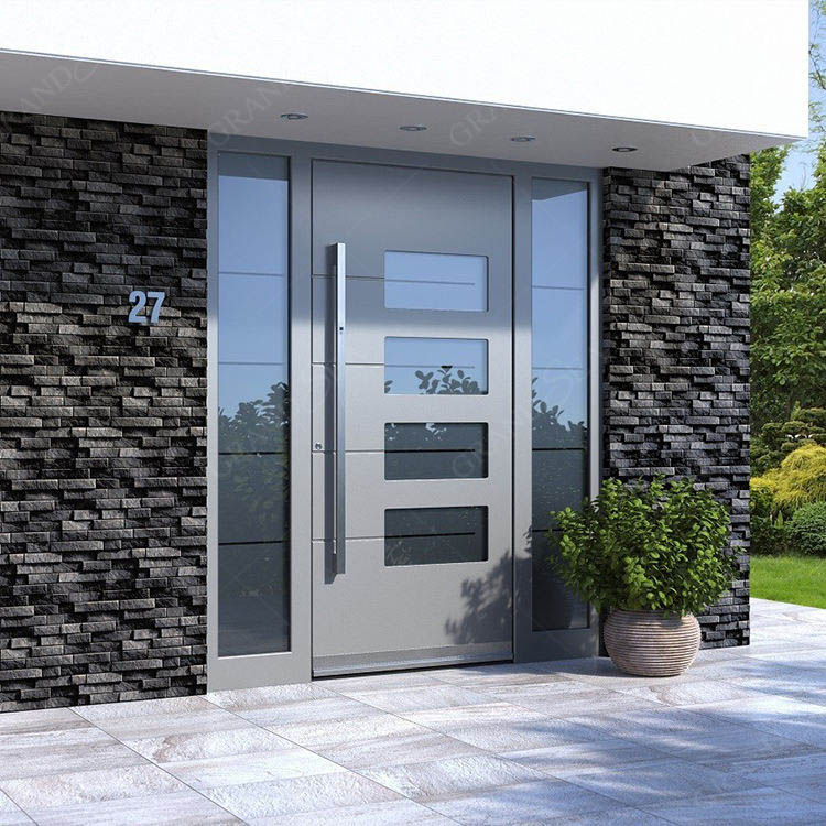 Stainless Steel Front Door