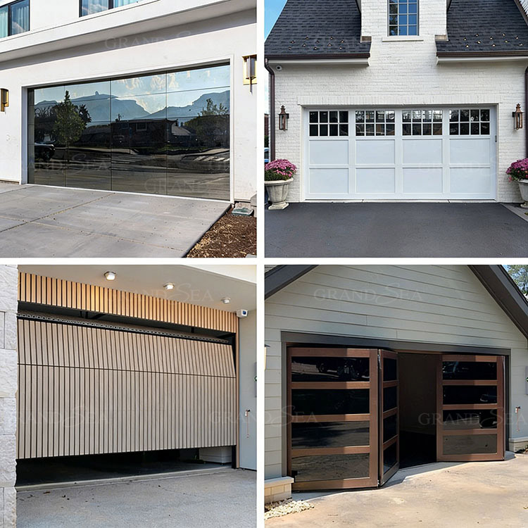 Aluminum alloy garage door