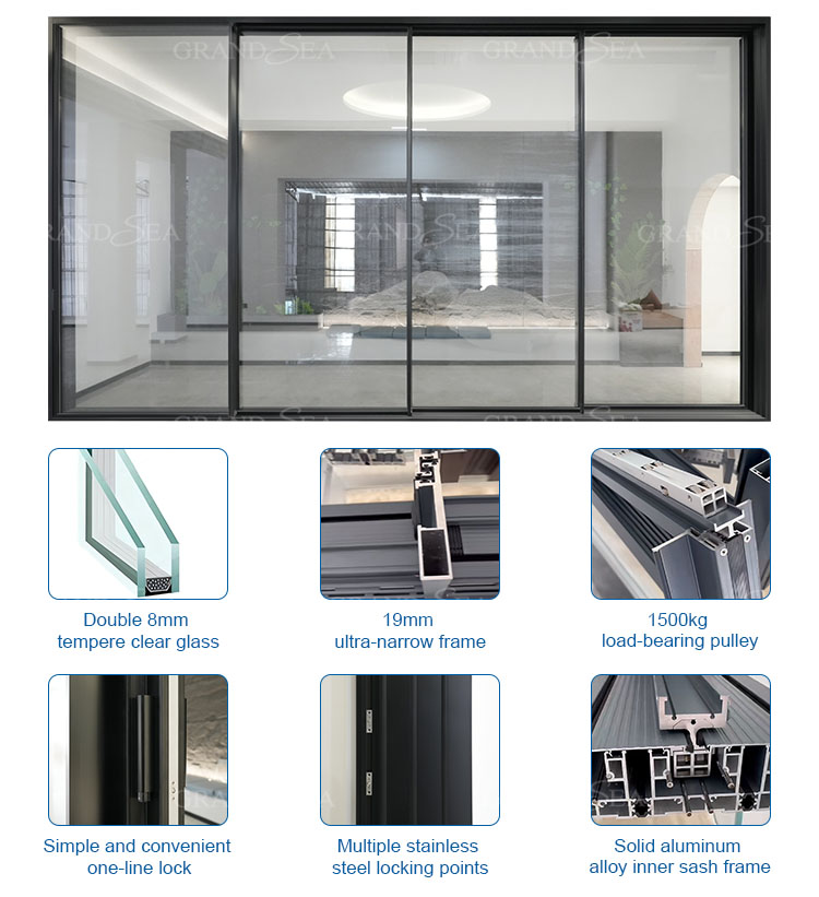 Ultra Slim Sliding Door