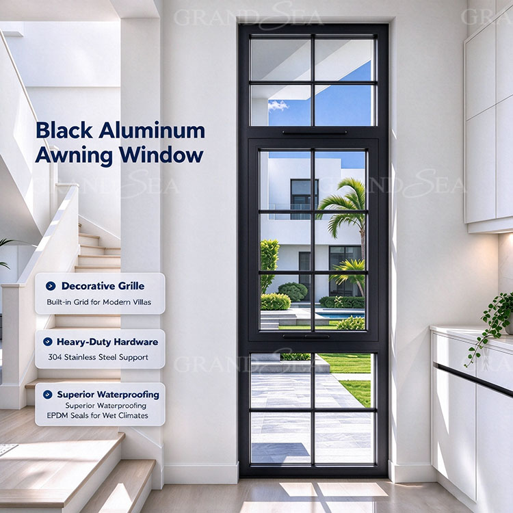 Awning Window With Grille