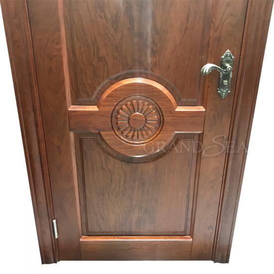 solid wood mahogany interior doors