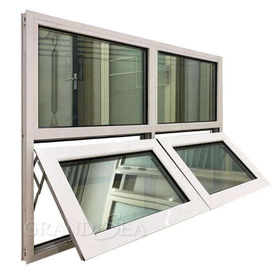 les fenêtres à auvent en aluminium