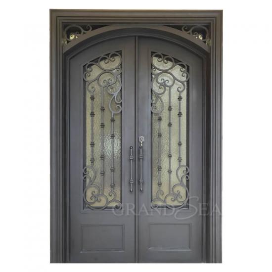 wrought iron security doors