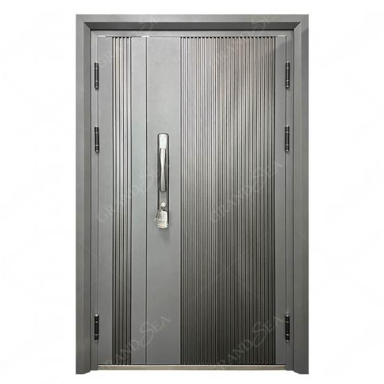 heavy steel security doors