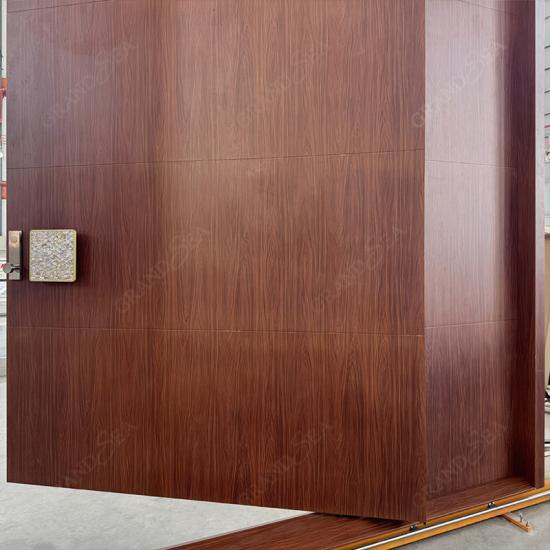modern pivot entrance door
