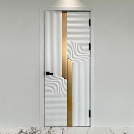 Porte intérieure blanche moderne