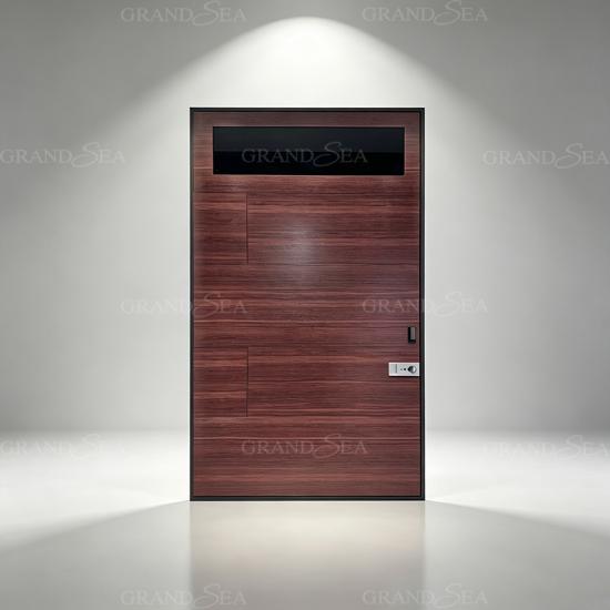 portes pivotantes en bois massif