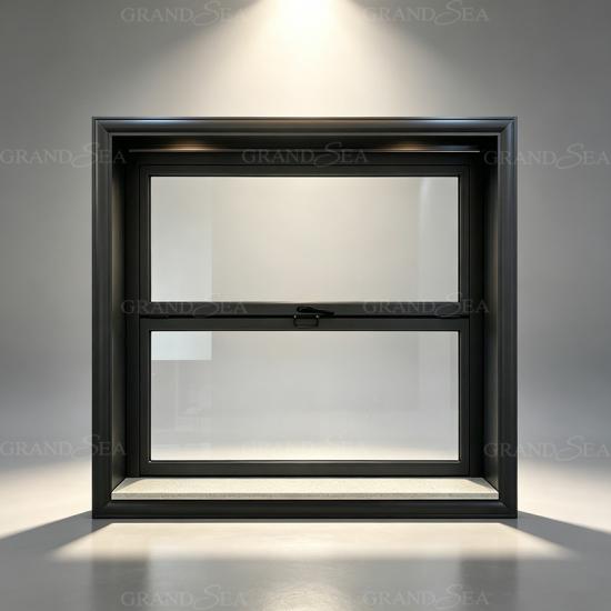 fenêtre en verre pliante verticale