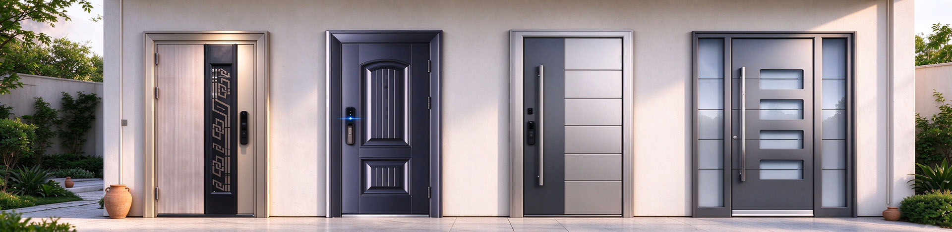 Steel door