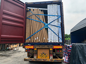 Loading Aluminum Doors and Windows for French Guiana